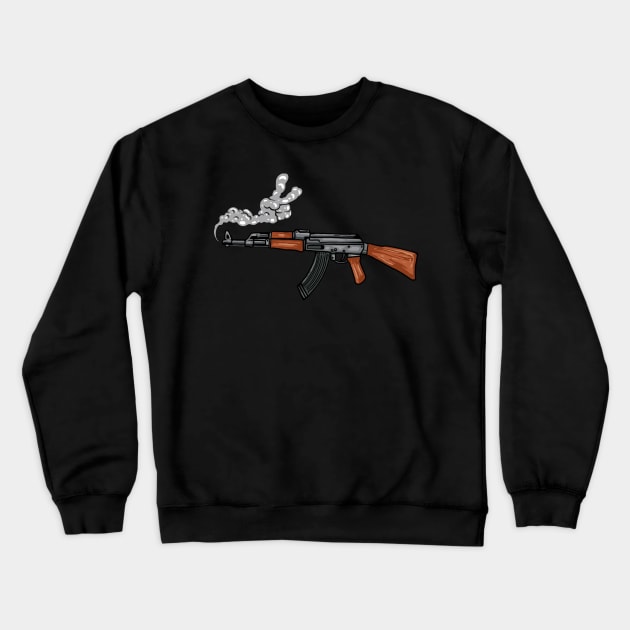 AK PEACE Crewneck Sweatshirt by Stayhoom